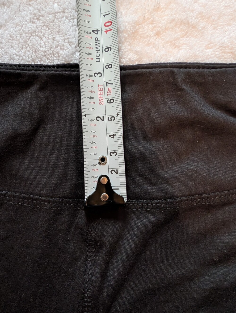 Moral Society Black High-rise Active Shorts - Picture 8 of 9